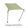 Складной тент для кемпингового стула, простой в установке портативный укрытие для путешествий на открытом воздухе