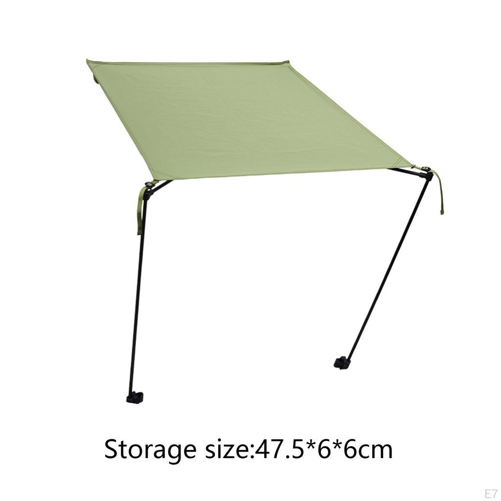Складной тент для кемпингового стула, простой в установке портативный укрытие для путешествий на открытом воздухе