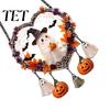 Branch Hanging Ornaments Halloween Acrylic Love Heart Wreath Ornament, Cartoon Owl Ghost Witch Party Supplies Skeleton Decor, Festive Decoration