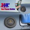 AFUHD1 Magnetic Car Emblem Mobile Phone Stand Holder Accessories For Porsche Cayenne Panamera Macan 911 718 Taycan Boxster Cayman Pajun