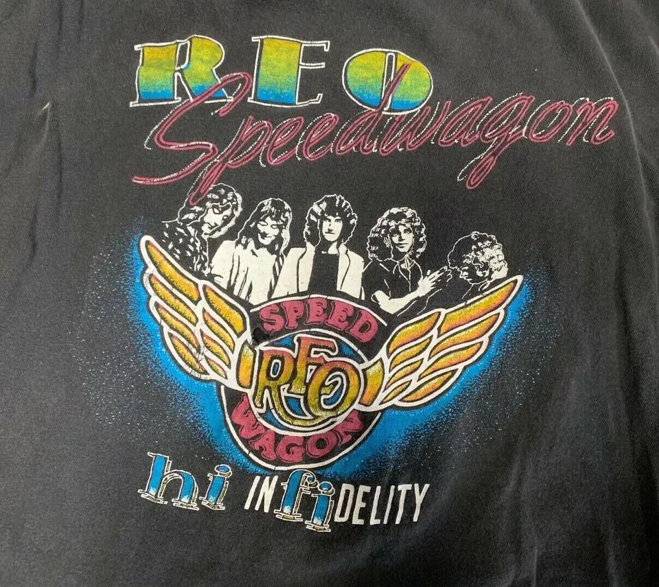 Vintage REO Speedwagon High Infidelity Concert T-shirt Unisex T-Shirt