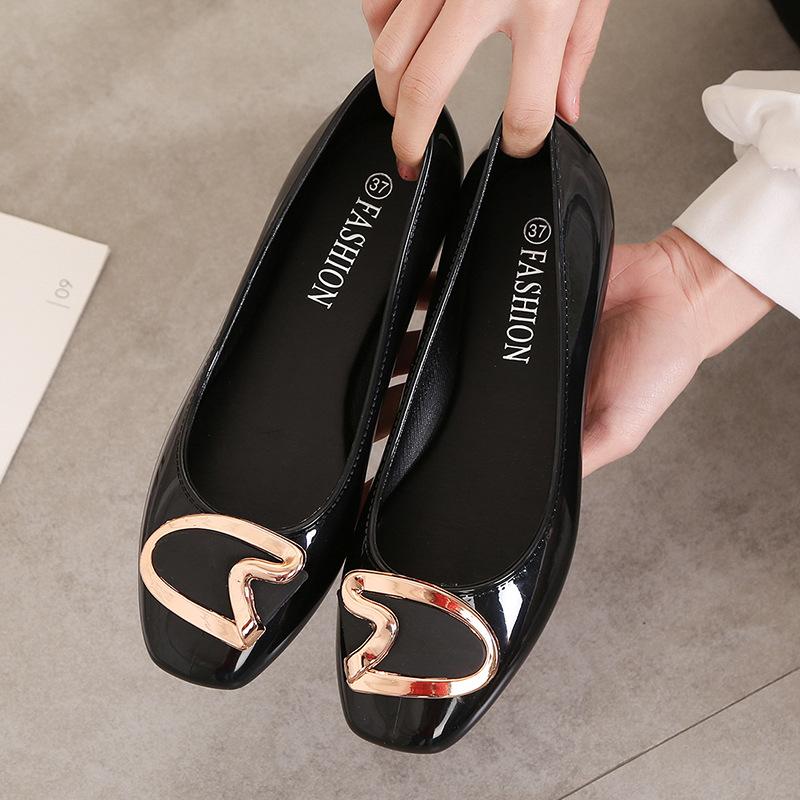 Модная женская обувь 2024 года, новые сандалии, женская сумка, топ, неглубокий носок, плоская обувь, повседневная рабочая обувь