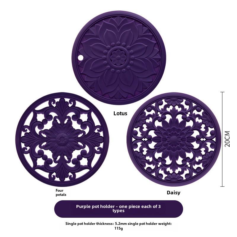 **Термостойкая силиконовая подставка - Классический китайский дизайн**