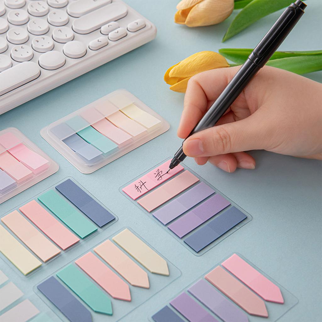100 листов для создания страниц 5 цветов для быстрой маркировки с прочной адгезией выдвижные индексные стикеры для офиса