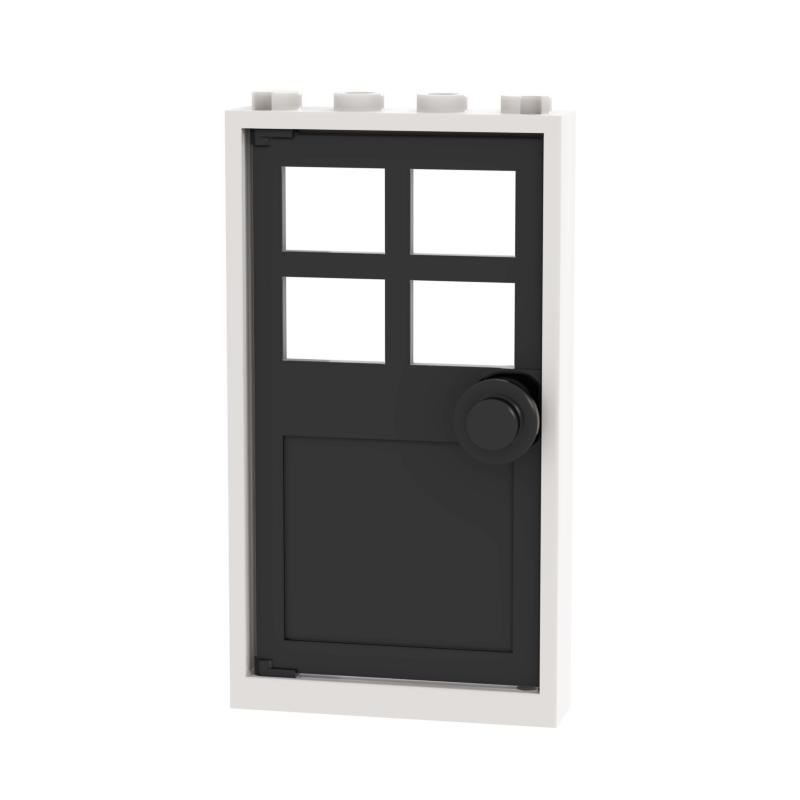 Дверные Оконные Строительные Блоки Совместимые с Крупными Брендами Детские Игрушки 60596 60623 6141 Раннее Обучение MOC Образовательные Подарки