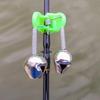 10pcs Fishing Bite Alarms Fishing Rod Bells Tip Clip Bells Accessory Fish Pole Bites ABS Outdoo R5Y4