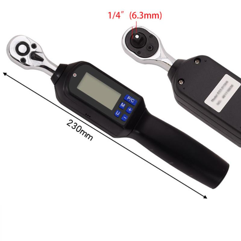 Car And Bicycle Repair Spanner Mini Digital Display Torque Wrench High Precision 100Nm Torque Measuring Tool