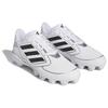 Adidas PureHustle 3 MD белые черные женские кроссовки Cloud-White Core-Black Silver-Metallic IG7139