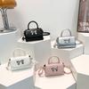 High-end Fashionable Small Bag for Women's New Popular Versatile Crossbody Bag Bow Trendy Mini Square Bag