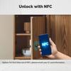 Для смарт-замка ящика, совместимого с Tuya, с IC-картой, NFC, бесключевым входом, для деревянных шкафов, шкафчиков, белый АБС-материал