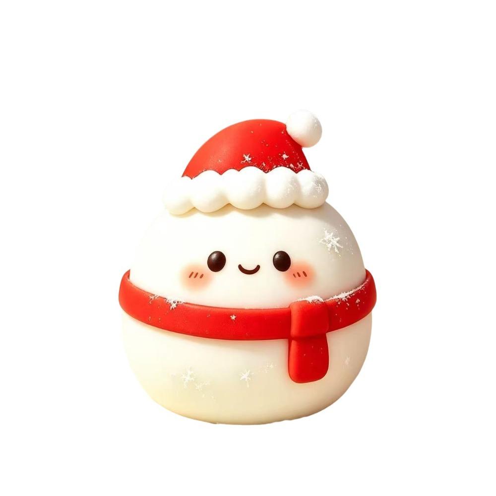Colorful Design Dumpling Squeeze Toy Low Rebound Christmas Squeeze Toys Home Decoration