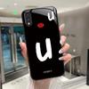 Чехол для телефона Samsung A10 A10S Чехол Счастливой Начальной Буквой Защитный Чехол Для Samsung Galaxy A 10 Закаленное Стекло Мягкий ТПУ Funda