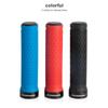 Bicycle Handle Bar Grips MTB Mountain Bike Soft Single-sided Locking Handlebar Cover Plug Rubber Non-slip Cycling Accessories