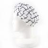 Excellent CHANEL beret COCO Mark Tweed white cotton Women M 19C Used