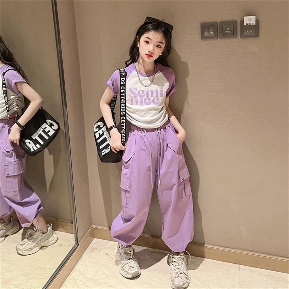 Комплект детской одежды, комплект верха и низа, крутой комплект для девочек, ученики начальной школы, спортивный свитер для занятий спортом на открытом воздухе, комплект верха и низа для девочек 120 130 140 150 160 170