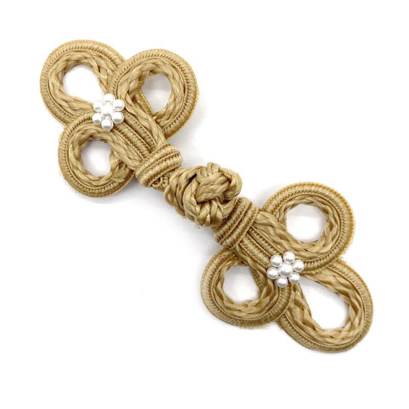 1 шт. Китайский узел в китайском стиле с цветком сливы, сделай сам, аксессуары для одежды ханьфу, ручная работа, пуговица для ципао, жемчуг