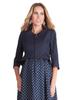 Jacket Maternity Peplum Jacket KATHERINA Navy [Serafin] Women's