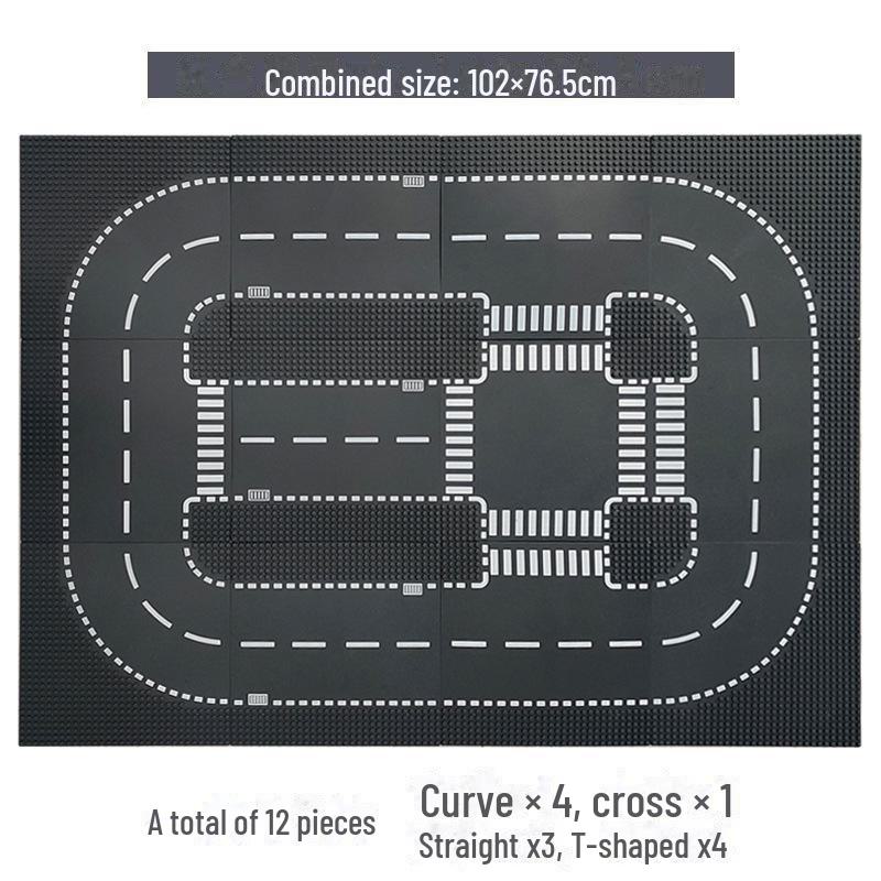 Детские самодельные образовательные строительные блоки - Universal Street View,