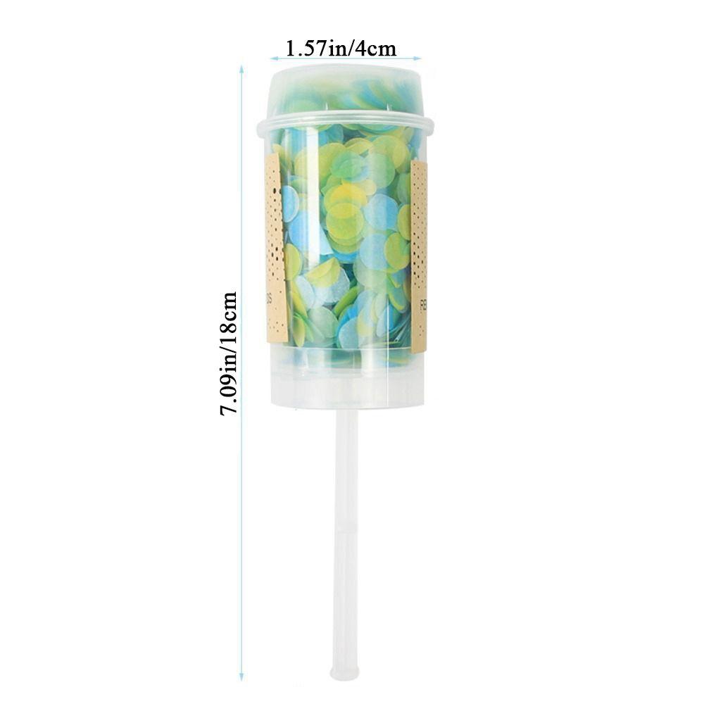 Anniversary Push Up Bridal Shower Confetti Decorations Confetti Popper Party Supplies For Wedding