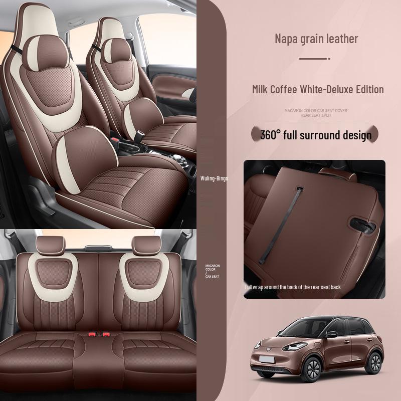 All-Season Wuling Bingo Seat Cover: Full Coverage Universal Car Cushion