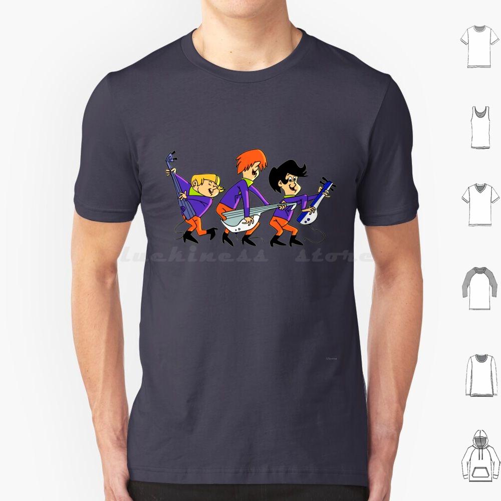 The Impossibles Musican Heros T Shirt Big Size 100 Cotton The Impossibles Fun Chases Humor Hero Villain Hb Guitars Cars