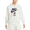 Nike Sweatshirts Women's White Hooded Moderate Regular HV1745-133
