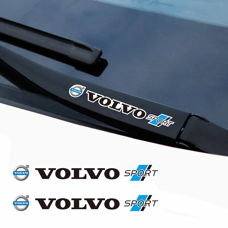 4Pcs Car Logo Decoration Stickers Decal Accessories For Volvo XC90 V90 V60 XC60 V40 S80 S60 S90 C40 XC40 V70 XC70 C30 C70 EX90 R