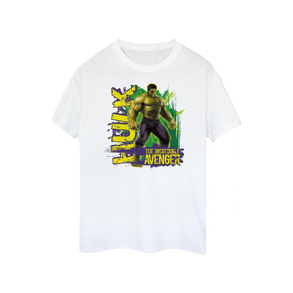 Hulk Womens/Ladies Incredible Avenger Boyfriend T-Shirt
