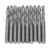 Набор концевых фрез HSS CNC Спиральная фреза-шарик для гравировки черновой обработки дерева 18 дюймов