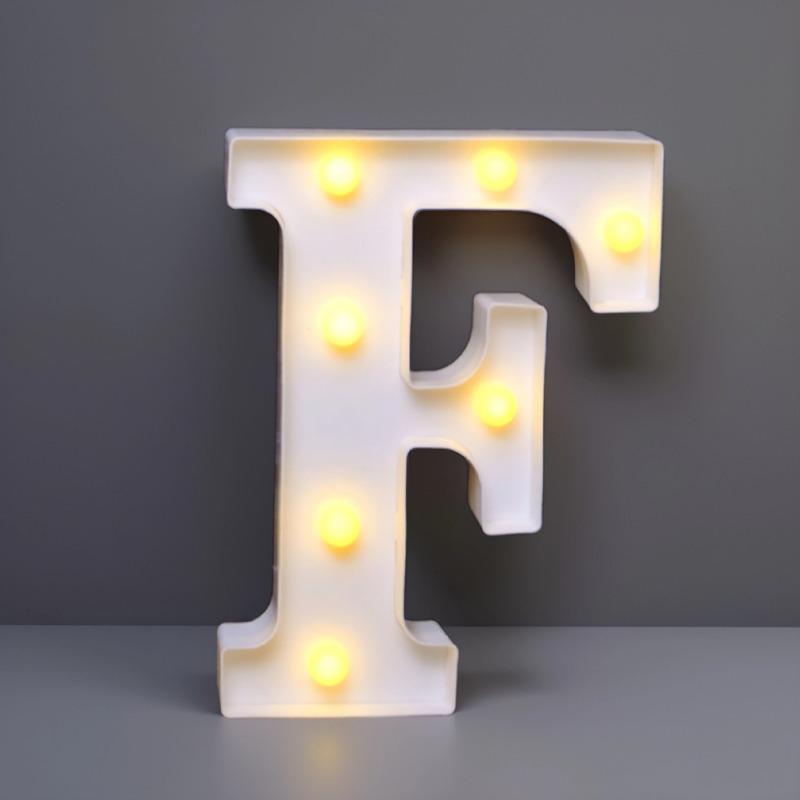 22 см светодиодные буквы и цифры для мероприятий - Идеально для дней рождения и предложений.