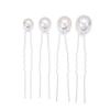 Hairstyle Design Tools Wedding Headwear Pearl Hair Pins U Shape Hair Clip Pearl Hair Stick