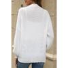 Plus Size V-neck Knitted Cardigan Women's Autumn Temperament Sweater Jacket