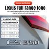 Для LEXUS Такой же, как у оригинального автомобиля Буквенный Значок Логотип 3D ABS Задняя Наклейка на Багажник Автомобиля для LEXUS NX ES LX IS CT RX GS SL LS