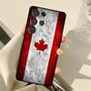 Canada Canadian Flag Case For Samsung Galaxy S25 Ultra S21 S22 S23 S24 Ultra S9 S10 Plus S20 FE S24 FE Back Cover