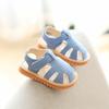 Summer New Styles of Sandals, Walking Shoes, Soft-soled Anti-slip Baby Shoes with Toe Caps, and Sandals for Boys and Girls