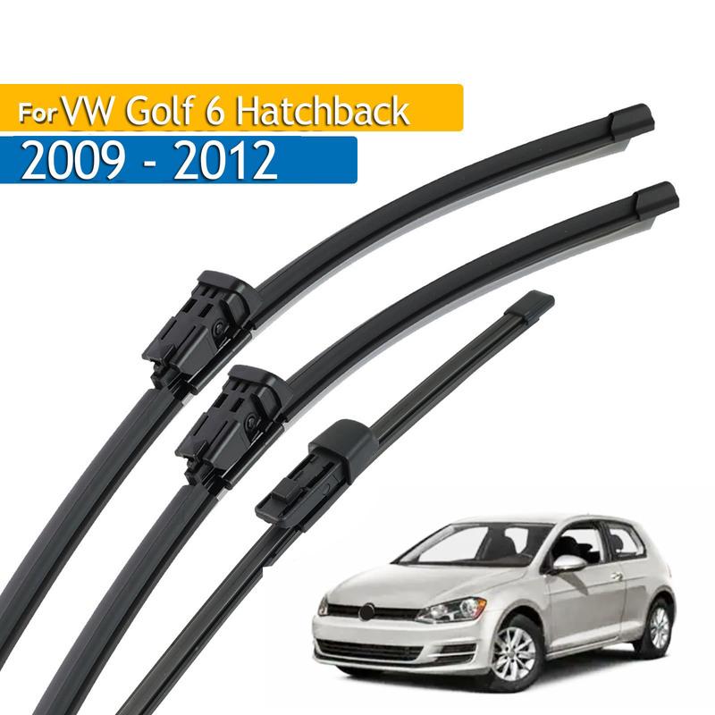 Erick's Wiper Front & Rear Wiper Blades Set For VW Golf 6 Hatchback 2009 - 2012 Windshield Windscreen Window Brushes 24"+19"+11"