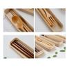 Натуральная деревянная вилка палочки для еды набор для ужина ручной работы новый рис супы ложка кухонные принадлежности
