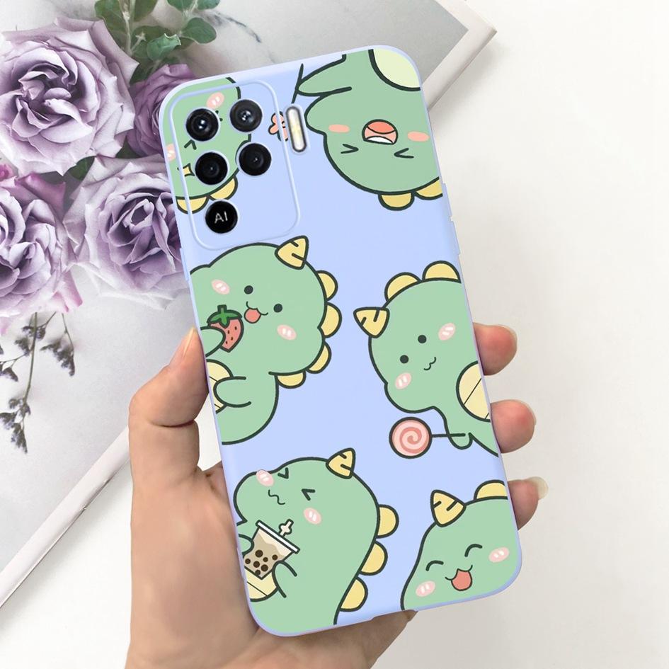 Чехол для OPPO Reno 5 5G Reno5 Pro CPH2201 Милый Расписной Мягкий Силиконовый Чехлы для Телефона Для OPPO Reno 5 Pro Reno5 Lite 5Z Fundas