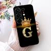 Чехол для Tecno Camon 50 4G CN5 Роскошный чехол с буквами-коронами Мягкий ТПУ чехол для телефона для Tecno Camon 50 Pro 4G CN5c Camon50 Fundas Сумки