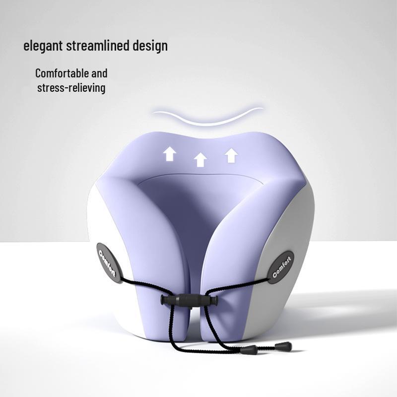 U-образная дорожная подушка из пены с эффектом памяти для поддержки шеи