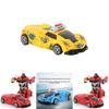 Plastic Childrens Deformation Car Toy With Inertia Drive For Early Learning And Parentchild Interaction