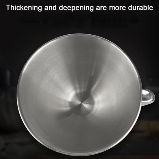 Чаша из нержавеющей стали, большая емкость для выпечки, легко моющееся ведро для смешивания для домашней кухни, пекарни