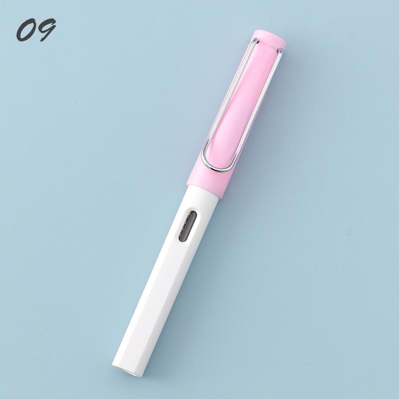 25 цветов, авторучка из алюминиевого сплава, классическая чернильная ручка для бизнеса, офиса, 0,38/0,5 мм