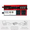 4 USB ЖК-дисплея для автодома, солнечный преобразователь 1500 Вт, автомобильный инвертор 12 В для розеток переменного тока 220 В/переменного тока 110 В