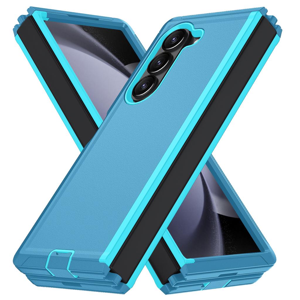 case for Samsung Z FOLD 7 6 5 Anti fall and shock-absorbing protective shell tough With Holder Kickstand plain Anti-Fingerprint