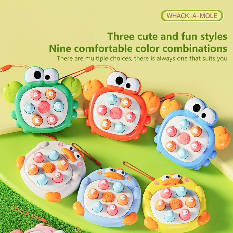 1 шт. Детский реквизит для снятия напряжения с пальцев, мини-игрушка для развития координации рук и глаз «Ударь крота»