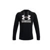Casual Sports Drawstring Hoodie With Long Sleeves Men Tops Black 1370390-001