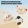 4Pcs Cartoon Animal Furniture Corner Protector Anti-collision Baby Proof Self-adhesive Table Desk Right Angle Sharp Edges Corner Guard Bumper