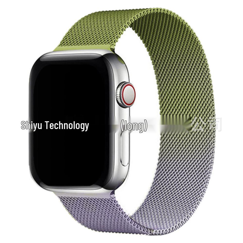 Совместимый металлический ремешок-петля для Apple Watch Series 5-9, SE