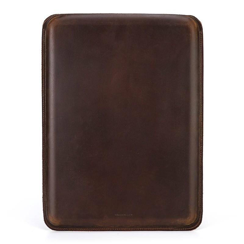 Slim Genuine Leather Laptop Sleeve MacBook Pro 16-inch Air 13-16 Inch Protective Inner Case